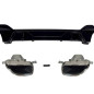 Diffusore Posteriore BMW G20 / G21 340 Look M Performance Nero lucido (Cod. E-TCB6317)