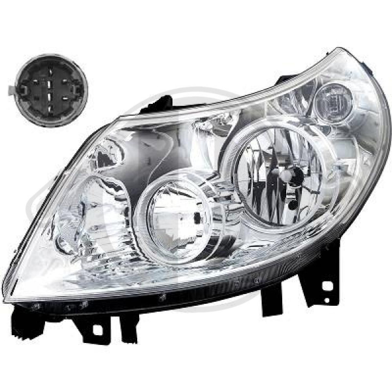 Faro anteriore sinistro Citroen Jumper 06-14 (Cod. D-3484081)