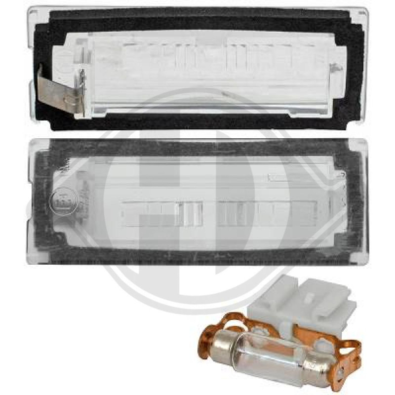 Luce targa Citroen Jumper 06-14 (Cod. D-3484092)
