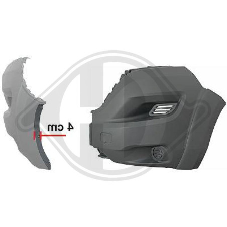 Paraurti anteriore Citroen Jumper 14- (Cod. D-3484753)