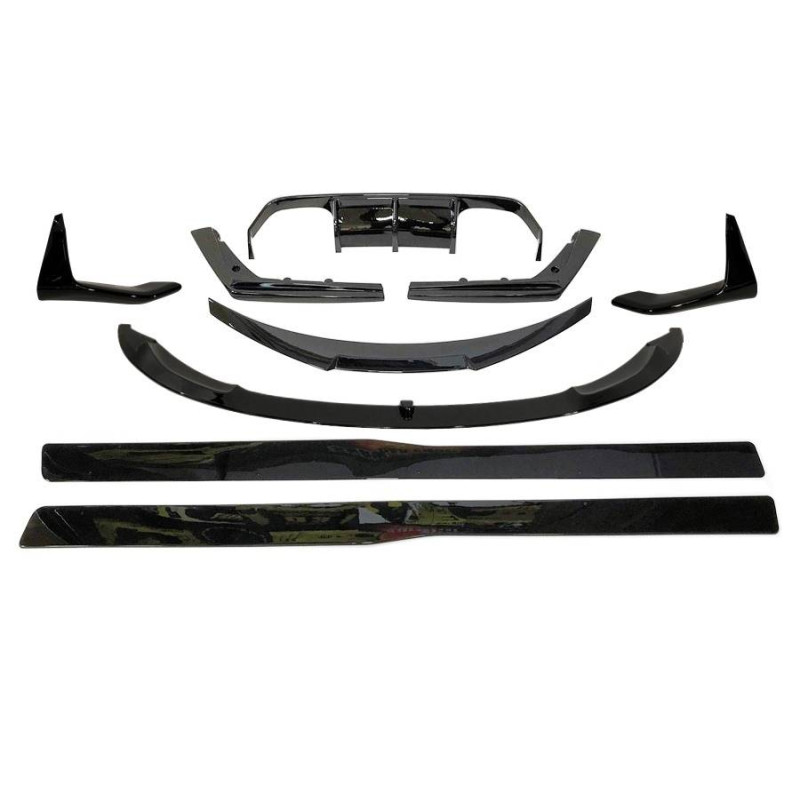 Kit Estetico BMW F82 / F83 M4 Nero lucido Look CS (Cod. E-TCB4197)