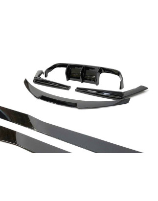 Kit Estetico BMW F82 / F83 M4 Nero lucido Look CS (Cod. E-TCB4197)