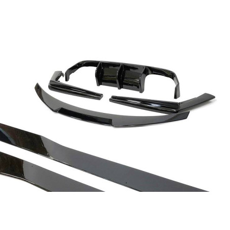 Kit Estetico BMW F82 / F83 M4 Nero lucido Look CS (Cod. E-TCB4197)