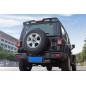 Alettone - Spoiler Jeep Wrangler JK Rubicon 2007-2017 Nero opaco (Cod. E-SPJE001)