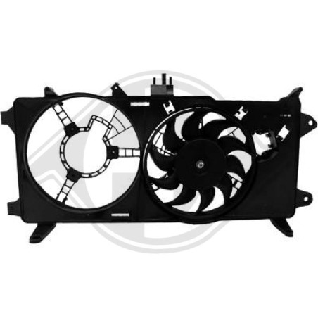 Ventola Raffreddamento motore Fiat Doblo 01-05 (Cod. D-3485117)