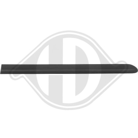 Modanatura decorativa/ protettiva Portiera posteriore Sx Fiat Doblo 01-05 (Cod. D-3485323)