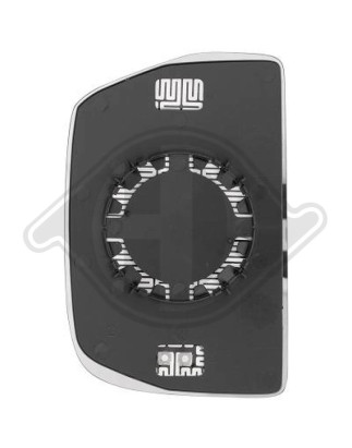 Vetro specchio Specchio esterno Fiat Iveco Daily 06-11 (Cod. D-3494626)