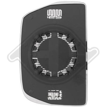 Vetro specchio Specchio esterno Fiat Iveco Daily 06-11 (Cod. D-3494626)
