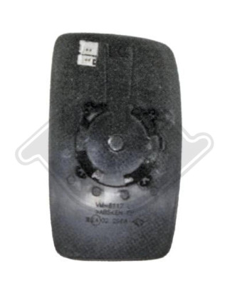 Vetro specchio Specchio esterno Citroen Jumpy 07- (Cod. D-3497028)