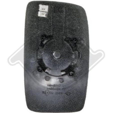 Vetro specchio Specchio esterno Citroen Jumpy 07- (Cod. D-3497028)