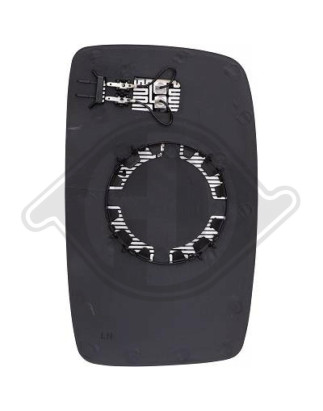 Vetro specchio Specchio esterno Citroen Jumpy 07- (Cod. D-3497227)