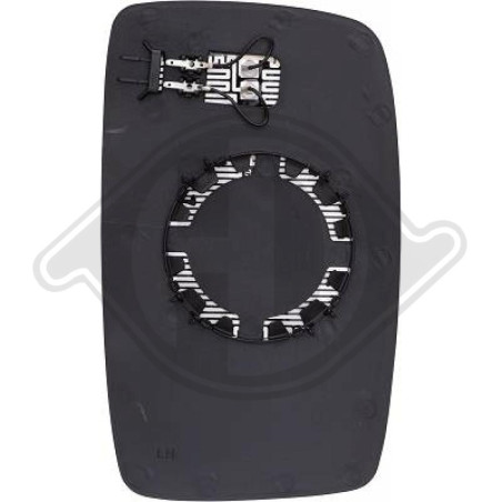Vetro specchio Specchio esterno Citroen Jumpy 07- (Cod. D-3497227)