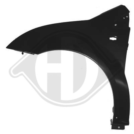 Parafango anteriore destro Citroen C2 03-08 (Cod. D-4000006)