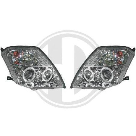 SET FARI ANTERIORI Citroen C2 03-08 (Cod. D-4000380)
