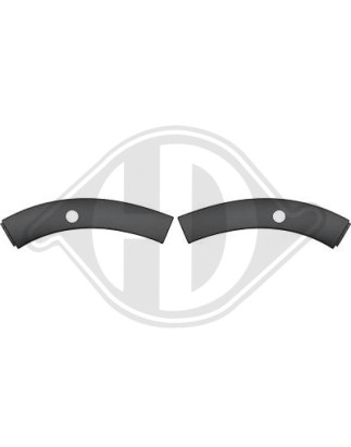 Kit modanature decorative/ protettive Paraurti Citroen C3 17- (Cod. D-4007053)