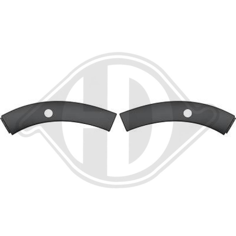 Kit modanature decorative/ protettive Paraurti Citroen C3 17- (Cod. D-4007053)
