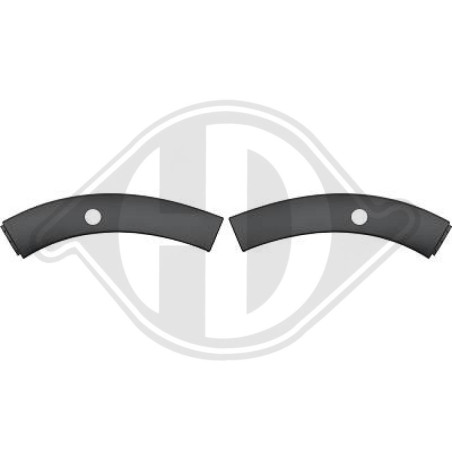 Kit modanature decorative/ protettive Paraurti Citroen C3 17- (Cod. D-4007053)