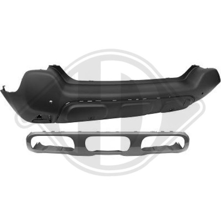 Paraurti posteriore Citroen C3 Aircross 17- (Cod. D-4007658)
