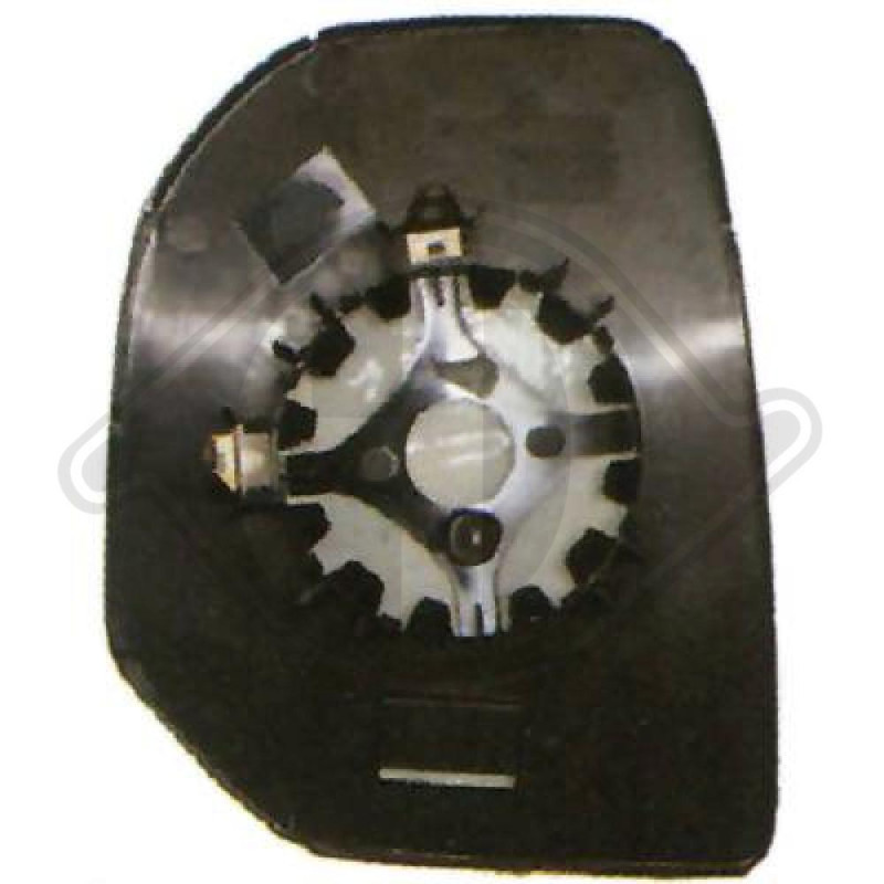 Vetro specchio Specchio esterno Citroen Berlingo 08-12 (Cod. D-4013629)
