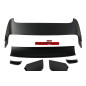 Alettone - Spoiler Subaru Impreza 2008-2011 5 Porte Look WRC (Cod. E-SLB9106)