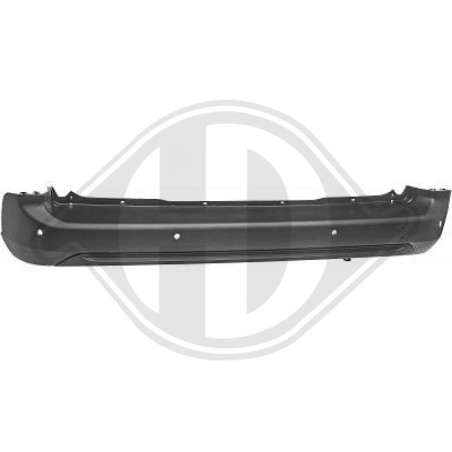Paraurti posteriore Citroen Berlingo Multispace/Kastenw.18- (Cod. D-4014755)