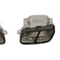 Terminali Di Uscita Di Scarico Mercedes W176/W117 look A45 Black (Cod. E-SIL00891)