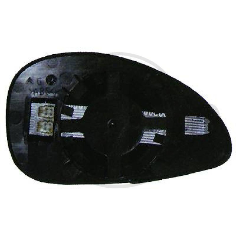 Vetro specchio Specchio esterno Citroen C4 3/5 porte 04-09 (Cod. D-4072026)