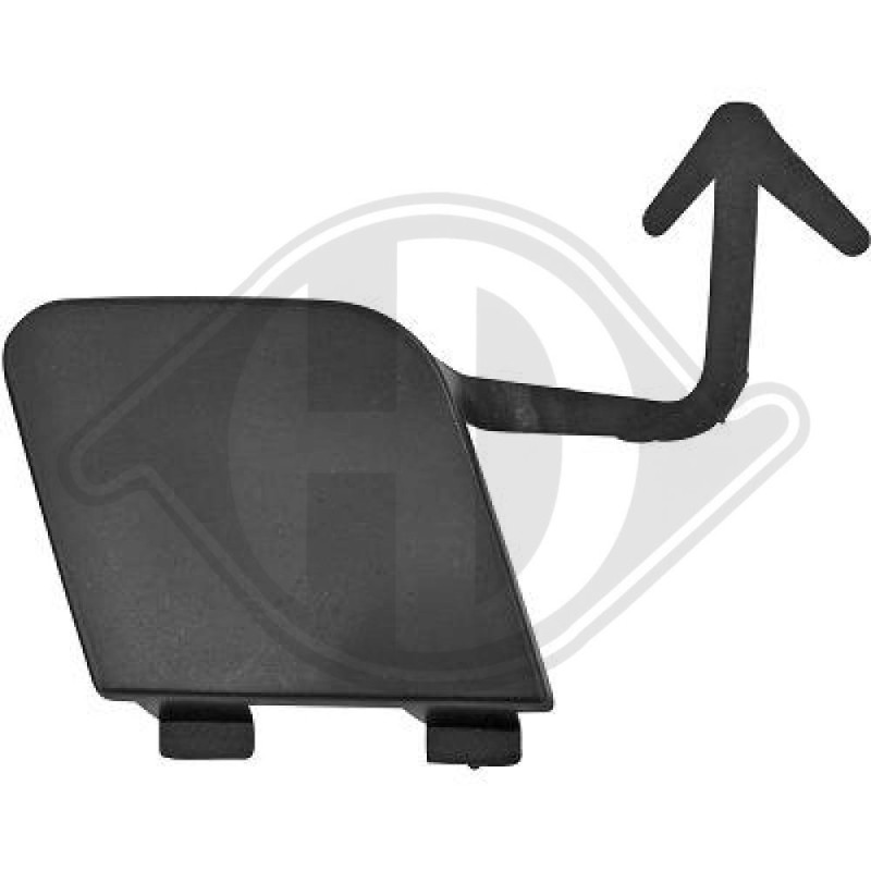 Coperchio gancio traino anteriore Citroen C4 3/5 porte 04-09 (Cod. D-4072064)