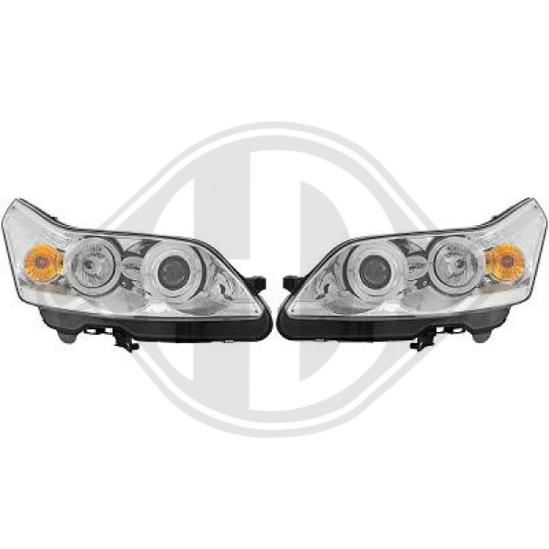 SET FARI ANTERIORI Citroen C4 3/5 porte 04-09 (Cod. D-4072380)