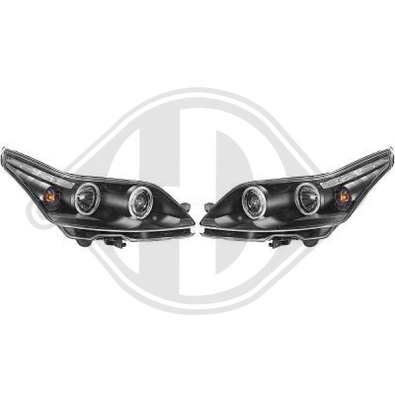 SET FARI ANTERIORI Citroen C4 3/5 porte 04-09 (Cod. D-4072480)
