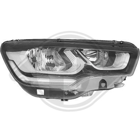 Faro anteriore destro Citroen C4 3/5 PORTE 15- (Cod. D-4073180)