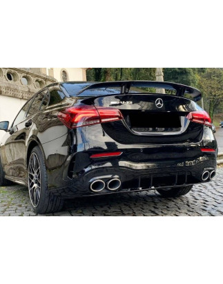 Spoiler Mercedes W118 / V177 Look CLA45 Nero lucido (Cod. E-SPM6053)