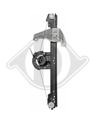 Alzacristallo anteriore destro Citroen C1 05-08 (Cod. D-4080120)