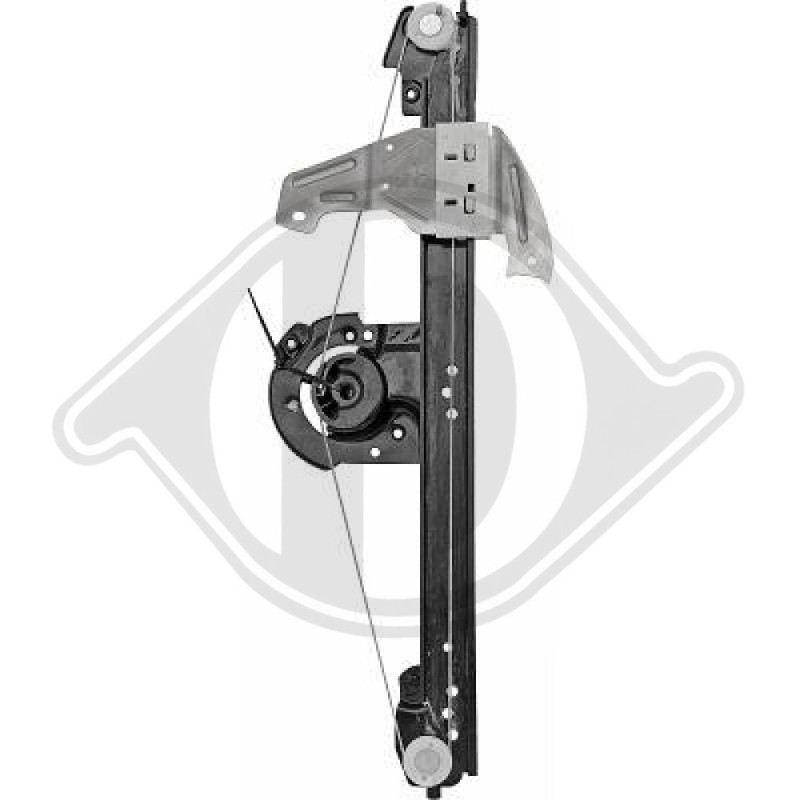 Alzacristallo anteriore destro Citroen C1 05-08 (Cod. D-4080120)