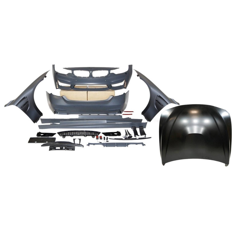 Kit Estetico BMW F32 / F33 Look M4 Parafanghi (Cod. E-TCBF347F31092931)