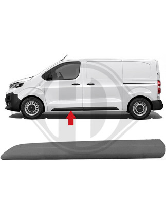 Modanatura decorativa/ protettiva Portiera anteriore Sx Citroen Jumpy / Spacetourer 16- (Cod. D-4098