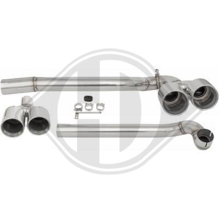 Terminale di scarico BMW serie 5 (F10/11 LCI) 13-17 (Cod. D-4122501)