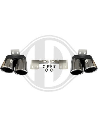 Terminale di scarico BMW serie 5 (F10/11 LCI) 13-17 (Cod. D-4122502)