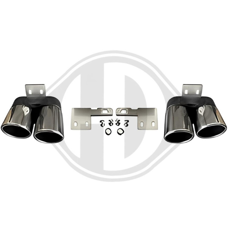 Terminale di scarico BMW serie 5 (F10/11 LCI) 13-17 (Cod. D-4122502)
