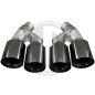 Terminale di scarico BMW serie 5 (G30/31) LCI 20- (Cod. D-4122606)