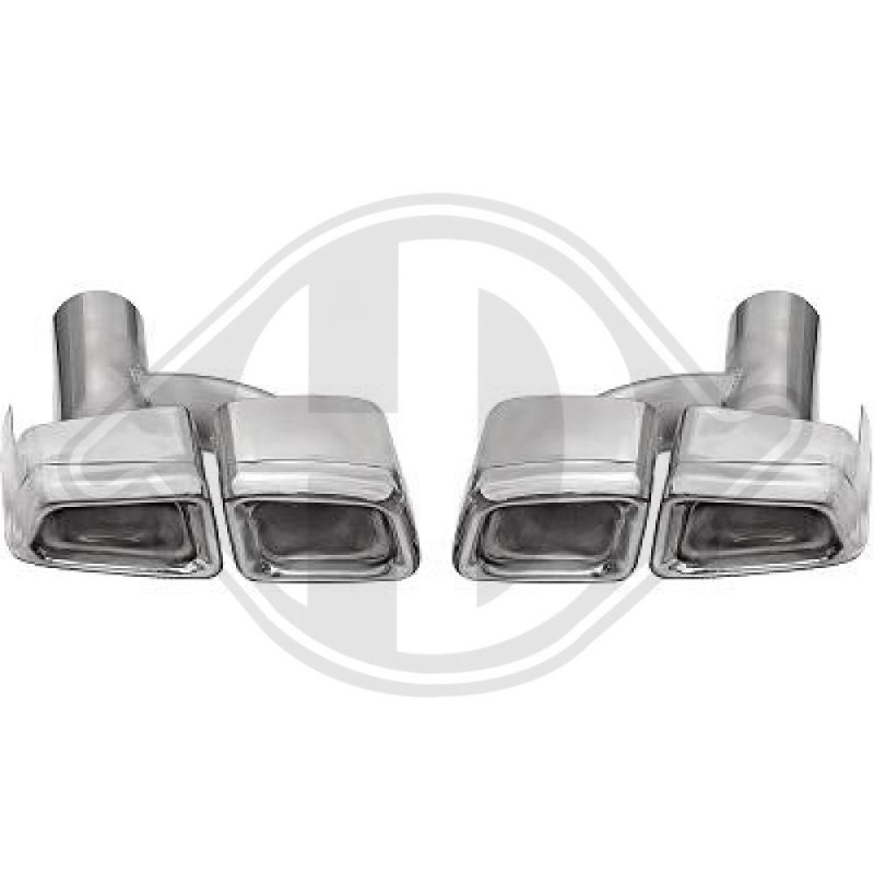 Terminale di scarico Mercedes classe C W204 07-11 (Cod. D-4161600)