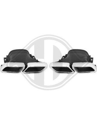 Terminale di scarico Mercedes classe E E220-500 W213 16-6.2020 (Cod. D-4161800)