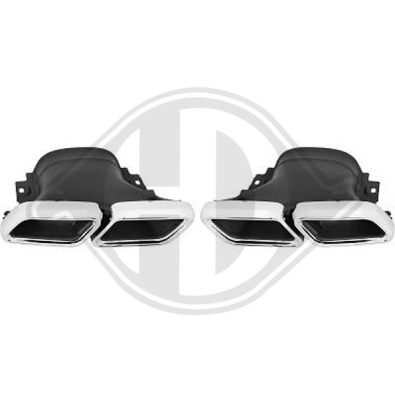 Terminale di scarico Mercedes classe E E220-500 W213 16-6.2020 (Cod. D-4161800)