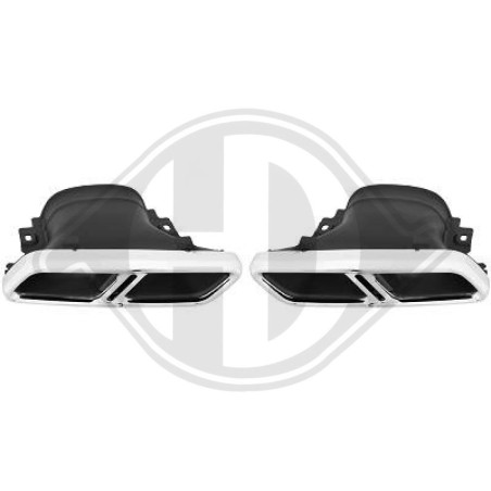 Terminale di scarico Mercedes classe E E220-500 W213 16-6.2020 (Cod. D-4161801)
