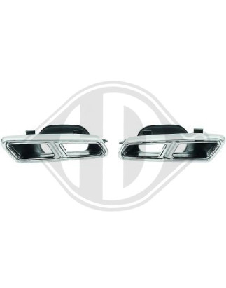 Terminale di scarico Mercedes classe E E220-500 W212 13-16 (Cod. D-4164800)
