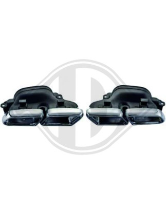 Terminale di scarico Mercedes classe E E220-500 W212 13-16 (Cod. D-4164801)