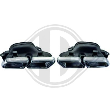 Terminale di scarico Mercedes classe E E220-500 W212 13-16 (Cod. D-4164801)