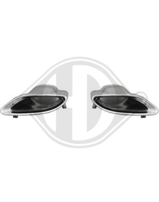 Terminale di scarico Mercedes classe C W205 1.14-7.18 (Cod. D-4166501)