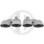 Terminale di scarico Mercedes classe C W204 07-11 (Cod. D-4167200)