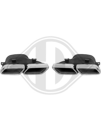 Terminale di scarico Mercedes classe C W205 1.14-7.18 (Cod. D-4167300)
